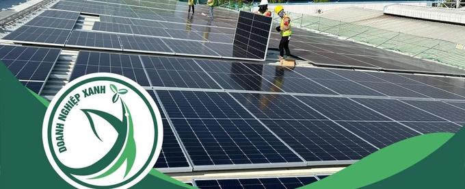 Bidrico đưa vào vận hành hệ thống năng lượng mặt trời