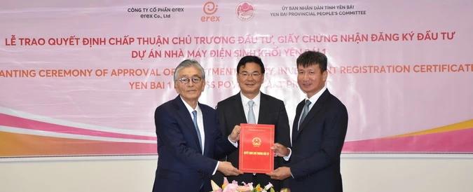 Tập đoàn Nhật Bản đầu tư dự án nhà máy điện sinh khối ở tỉnh Yên Bái