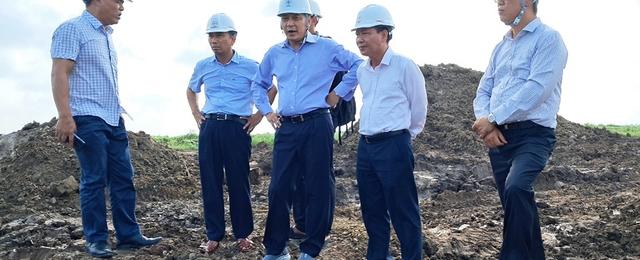 Thi công vị trí móng đường dây 500kV mạch 3: Lãnh đạo EVN nhanh chóng đôn đốc nhà thầu