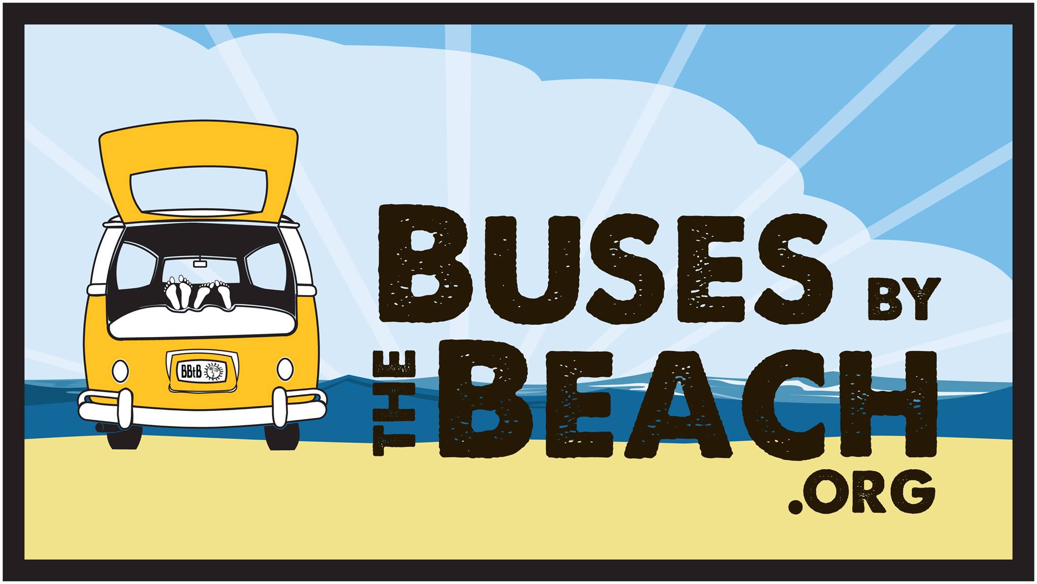 Buses by the Beach