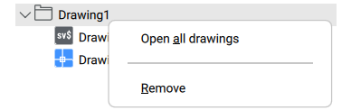 BricsCAD Drawing recovery folder view