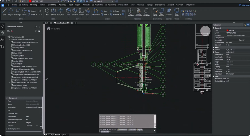 AMPOSITIONSNUMMER Positionsnummer-Anmerkungen BricsCAD