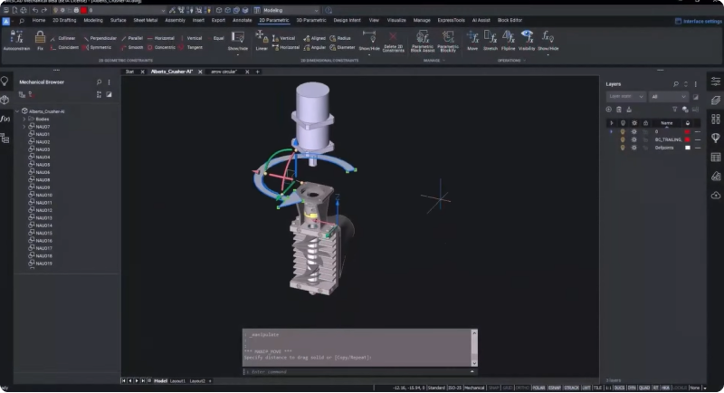 Annotation in BricsCAD Mechanical