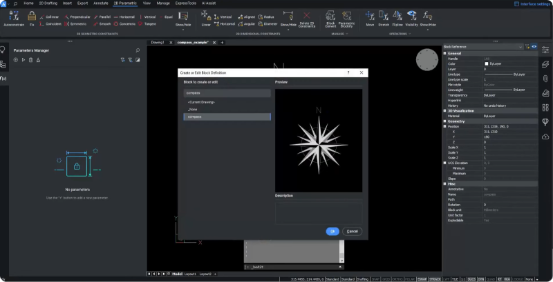 Double Click BEDIT mode