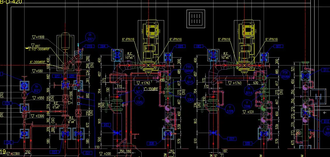 2D CAD for plant engineering