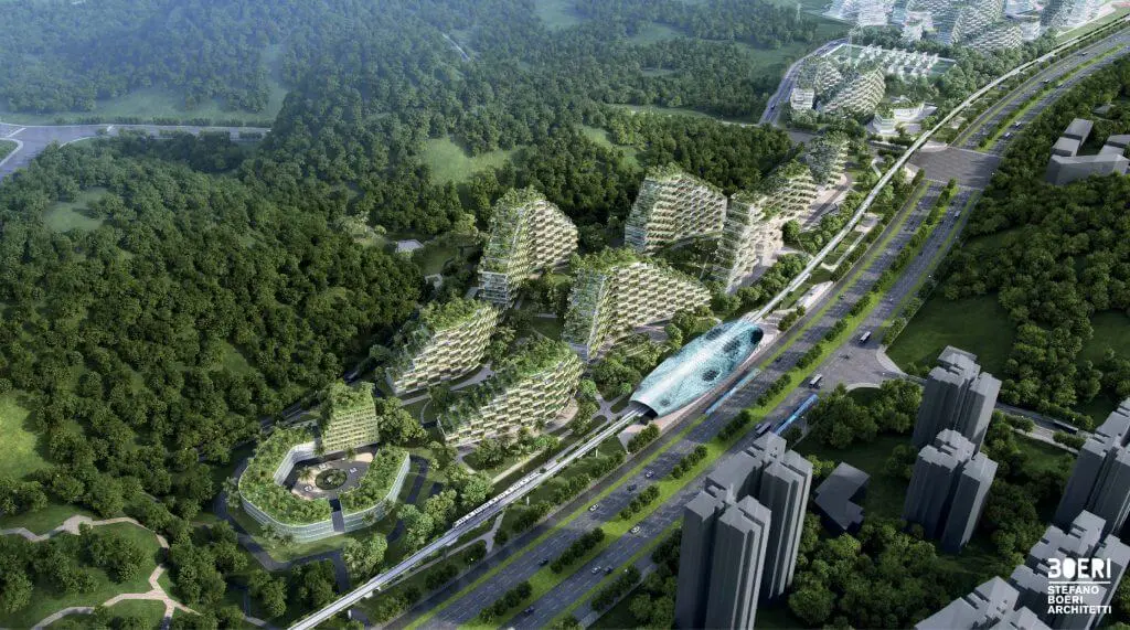 Bosco Verticale- Stefano-Boeri-Architetti Liuzhou-Forest-city view-1-1024x571