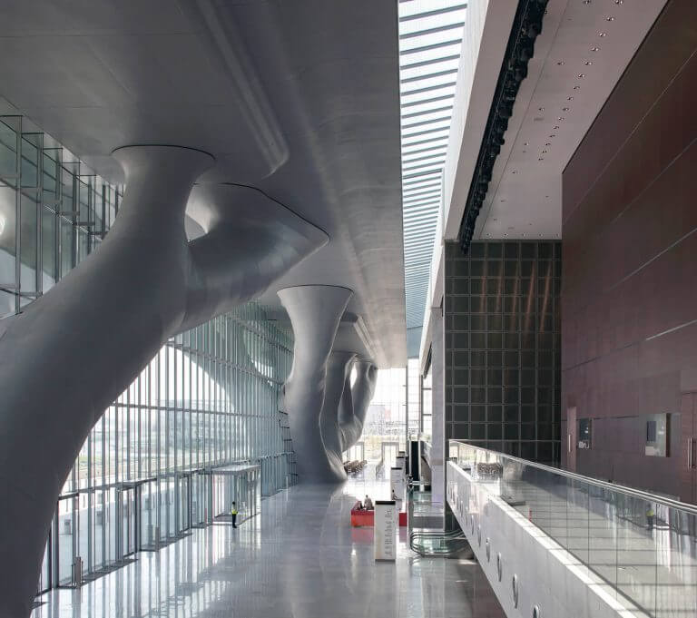 Arata Isozaki - A life-s work- 5-Qatar-convention-center Hisao-SUZUKI-768x681