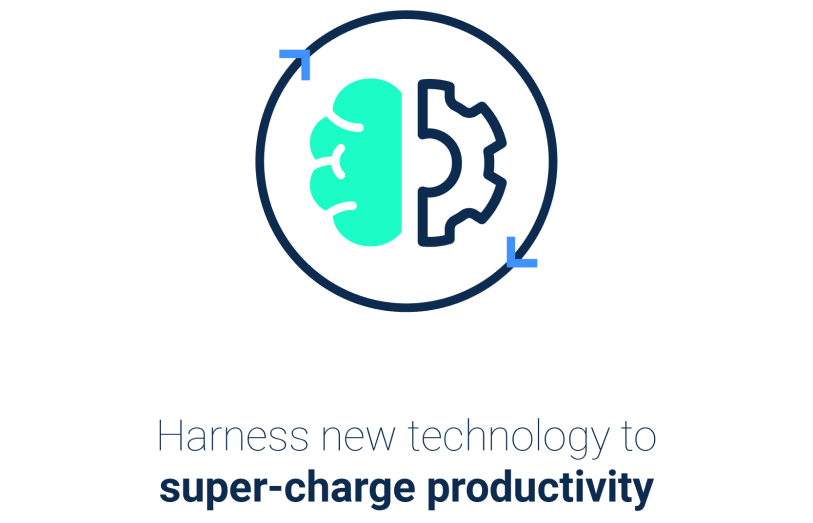Harness new technology to super-charge productivity