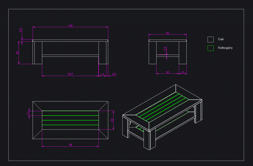 Why Rendering Adds Value to Your CAD Models - 2d table-1024x674