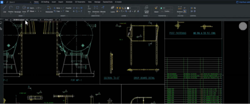 Updated user interface in BricsCAD V23.2