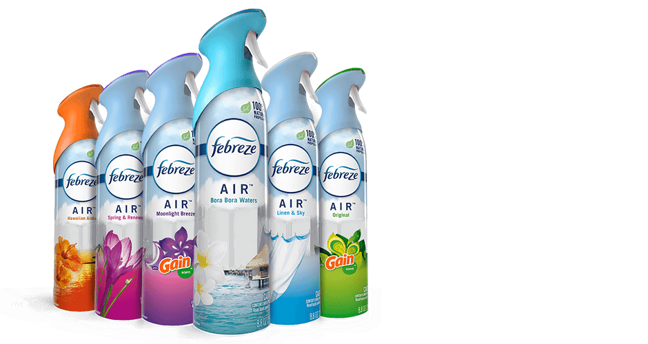 Febreze Spray air fresheners in assortment - Poland, Outlet - The