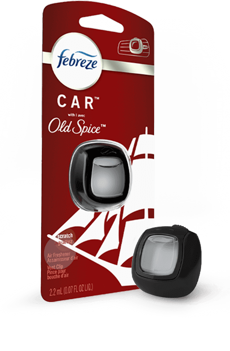 Febreze Car Air Fresheners, New Car Scent, Odor Eliminator for Strong Odors  Car Vent Clips (2 Count)