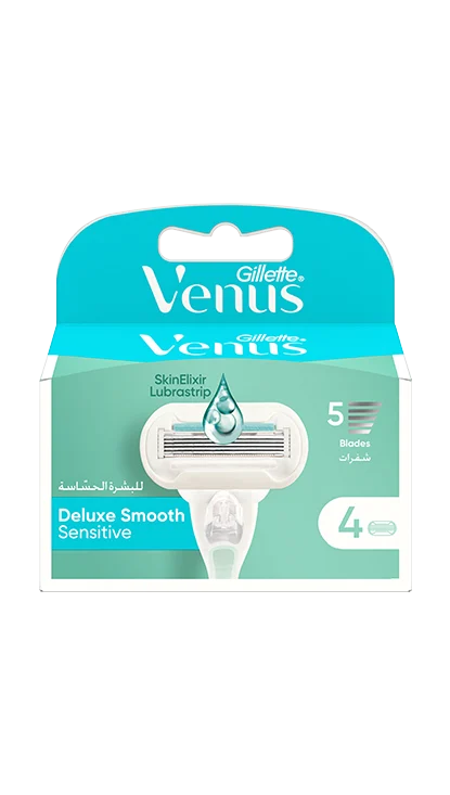 عبوات Deluxe Smooth Sensitive