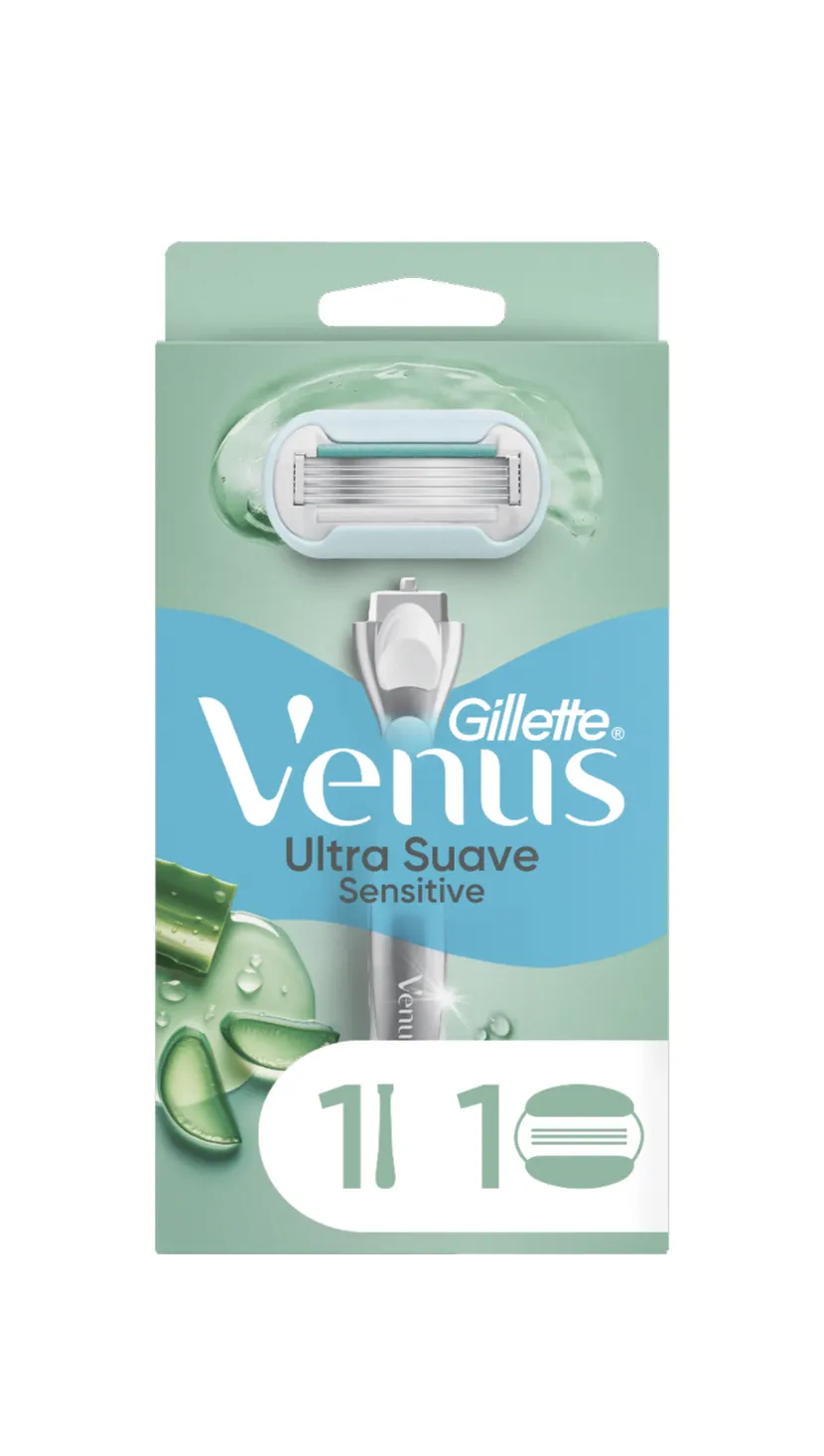 Rastrillo Mujer Gillette Venus Ultra Suave Sensitive