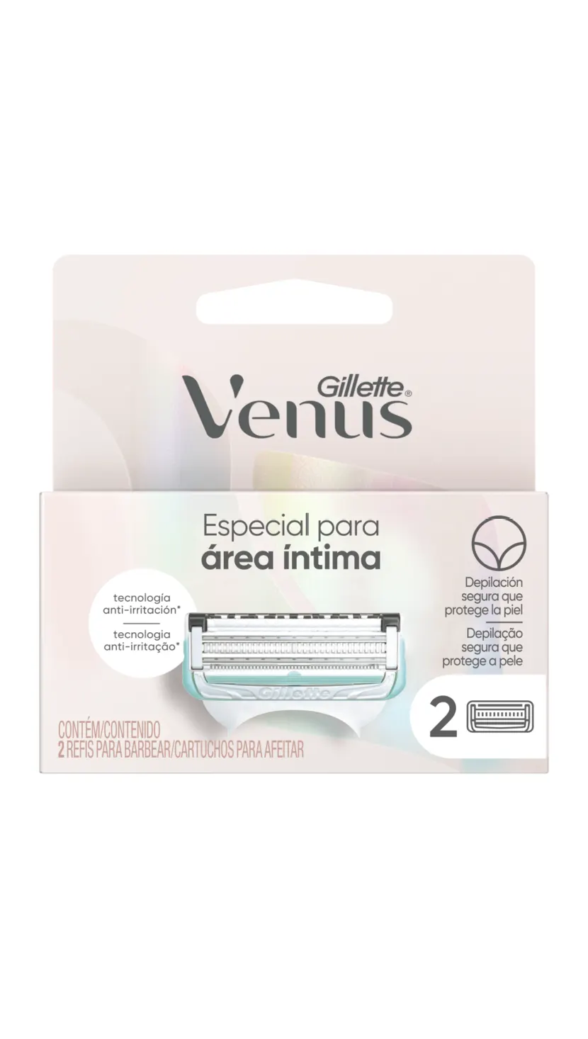 Repuesto Máquina Afeitar Gillette Venus Íntima