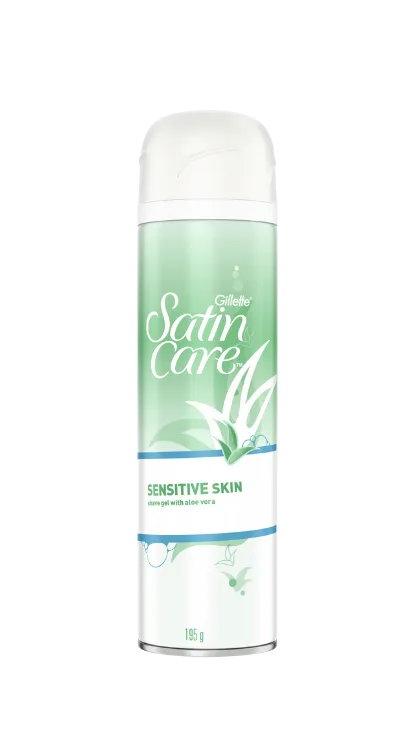 جل حلاقة Satin Care Sensitive skin.