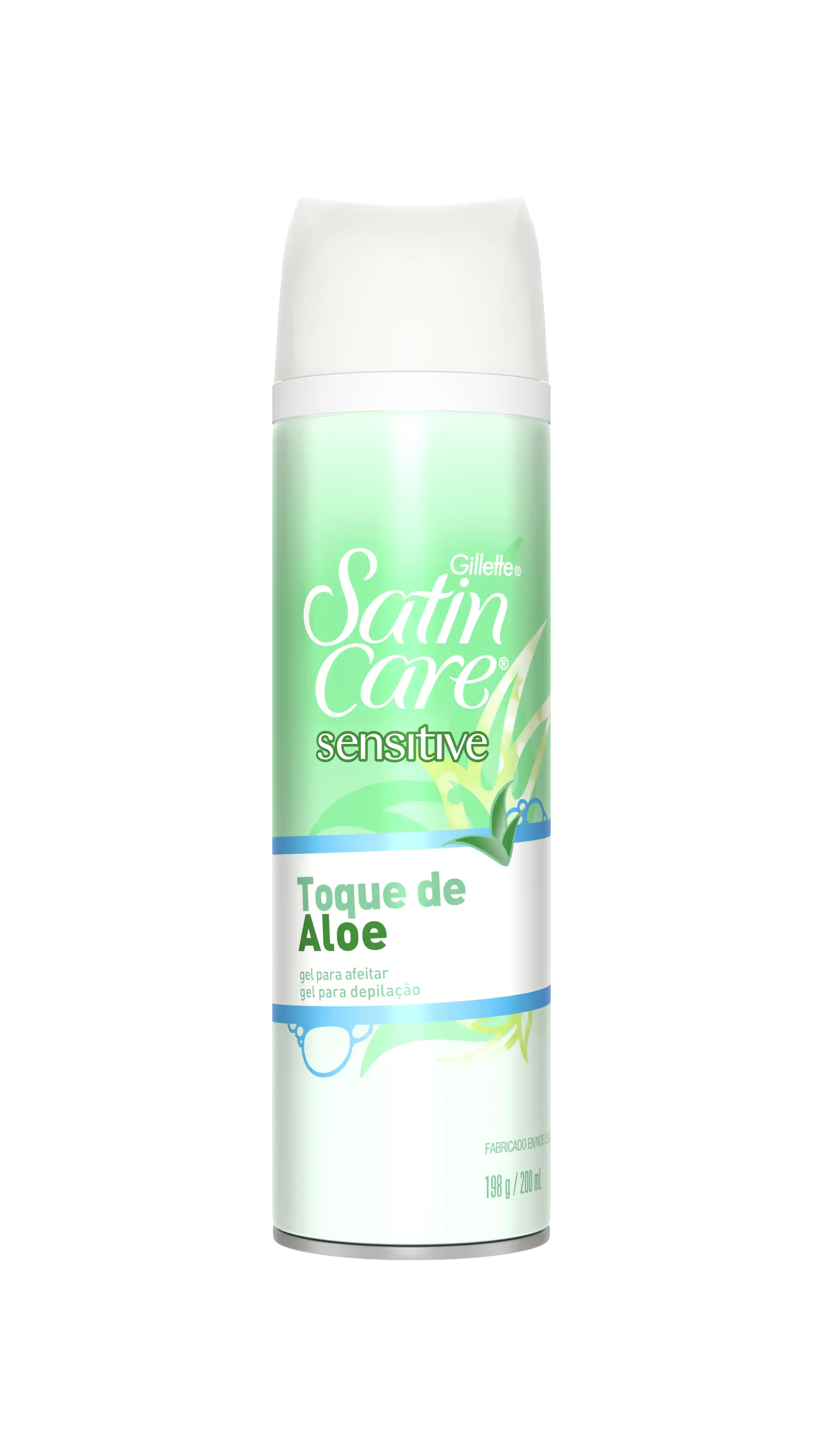Cuidado satinado piel sensible
