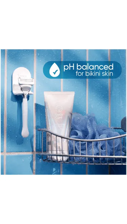 فائدة درجة الحموضة pH المتوازنة المشار إليها في مقشر تنعيم البشرة Satin Care