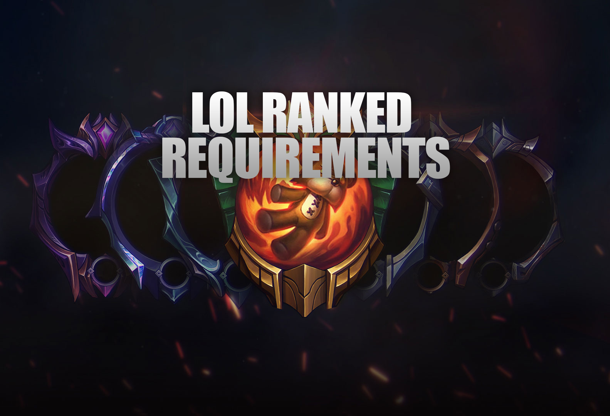 Before you can start playing ranked matches in League of Legends, there are a few requirements your account must meet