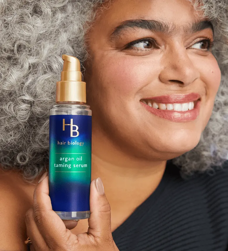 Hair Biology Argan Oil Taming Serum for Dry and Unruly Hair 