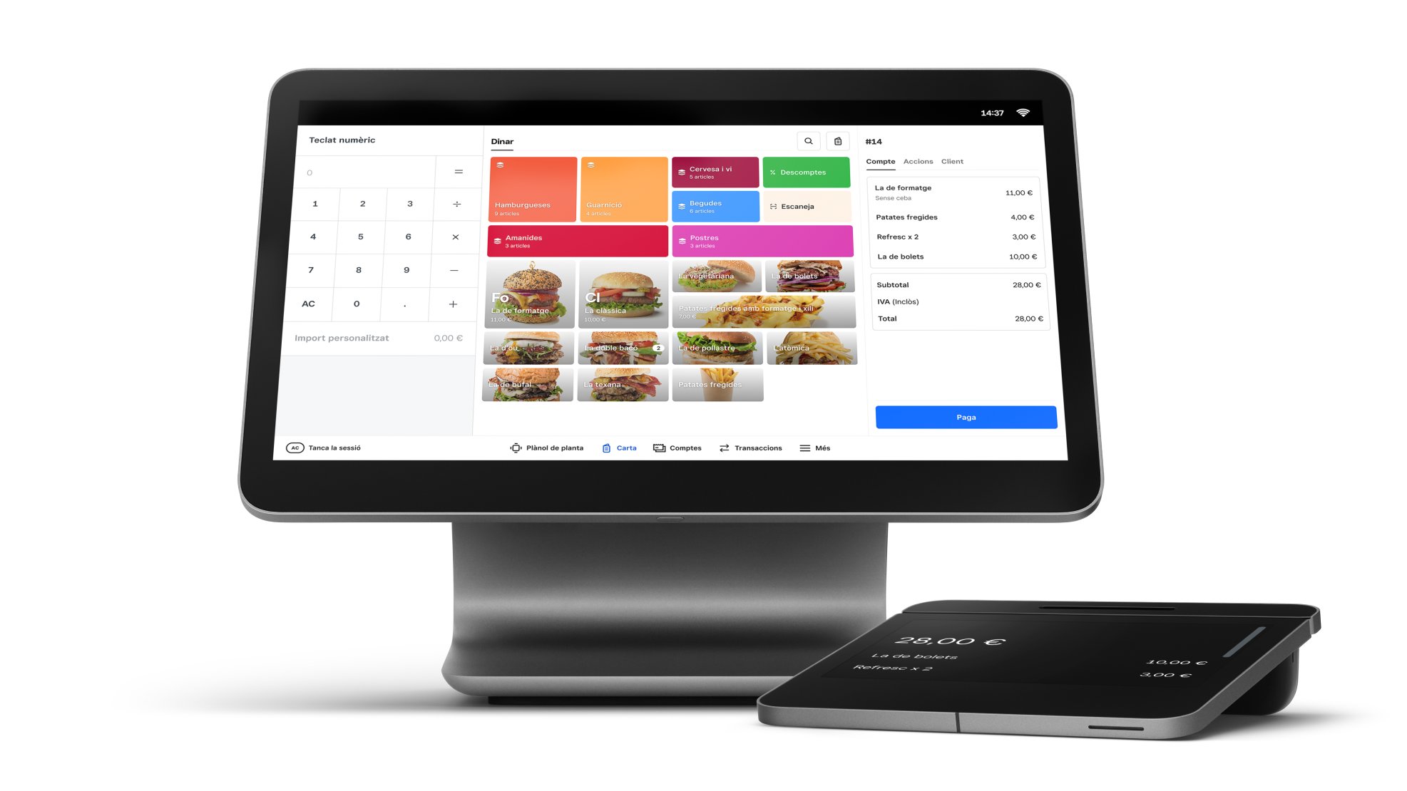 quick service register restaurants
