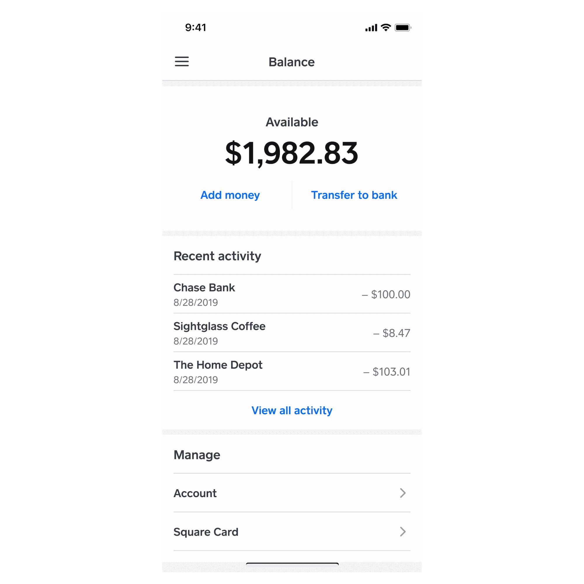 Mobile Check Deposit