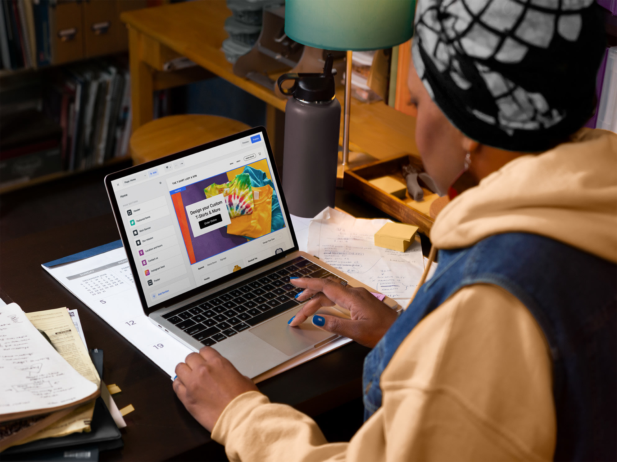 How to set up a business website