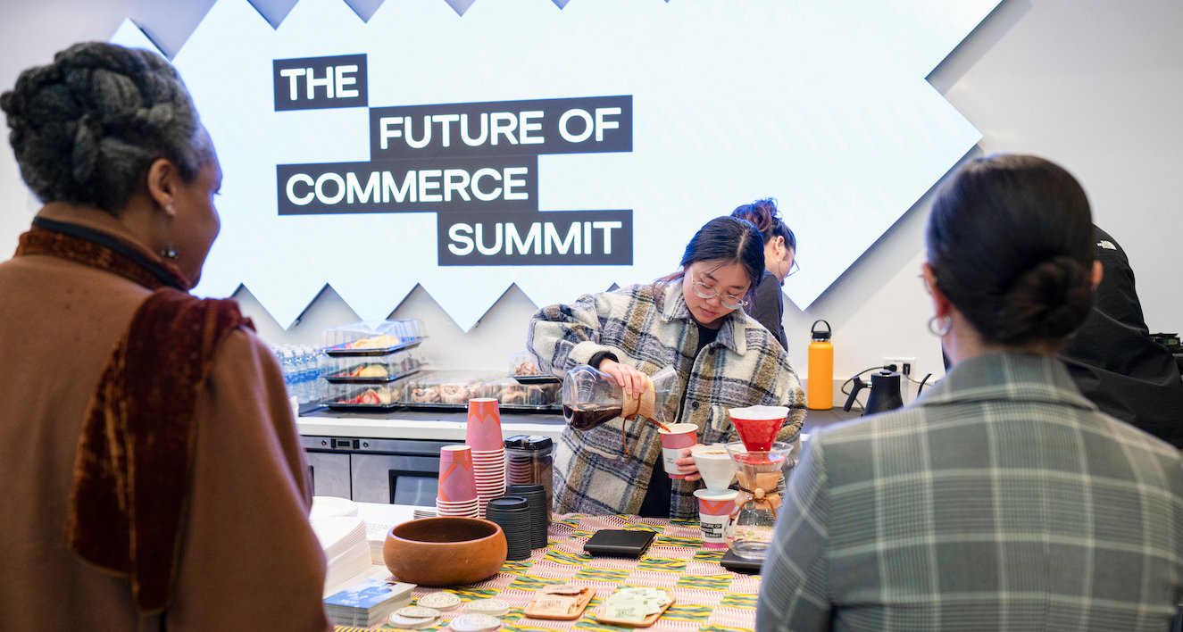 Businesses at Future of Commerce Summit