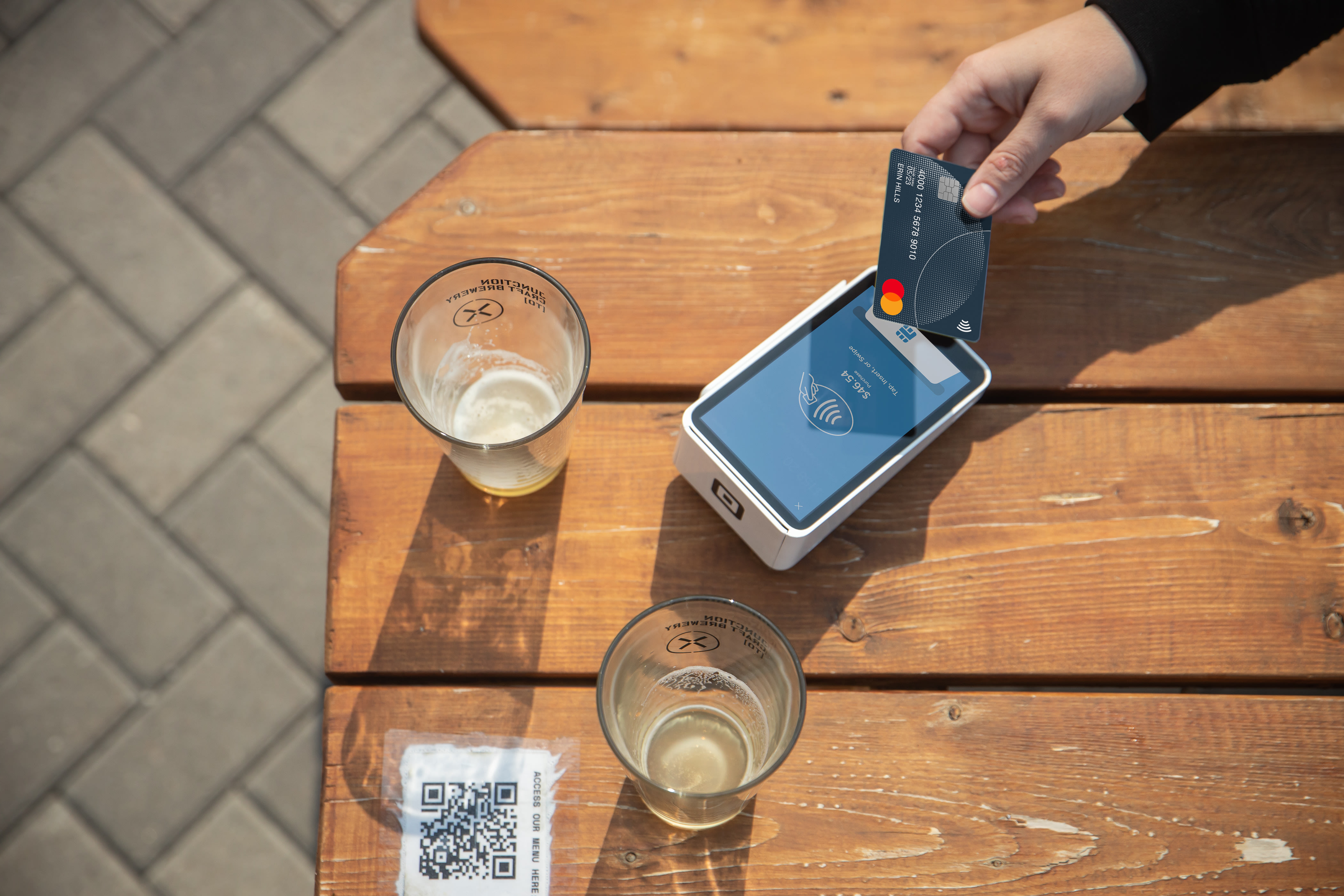 Junction Craft Brewery Patio Payment 2