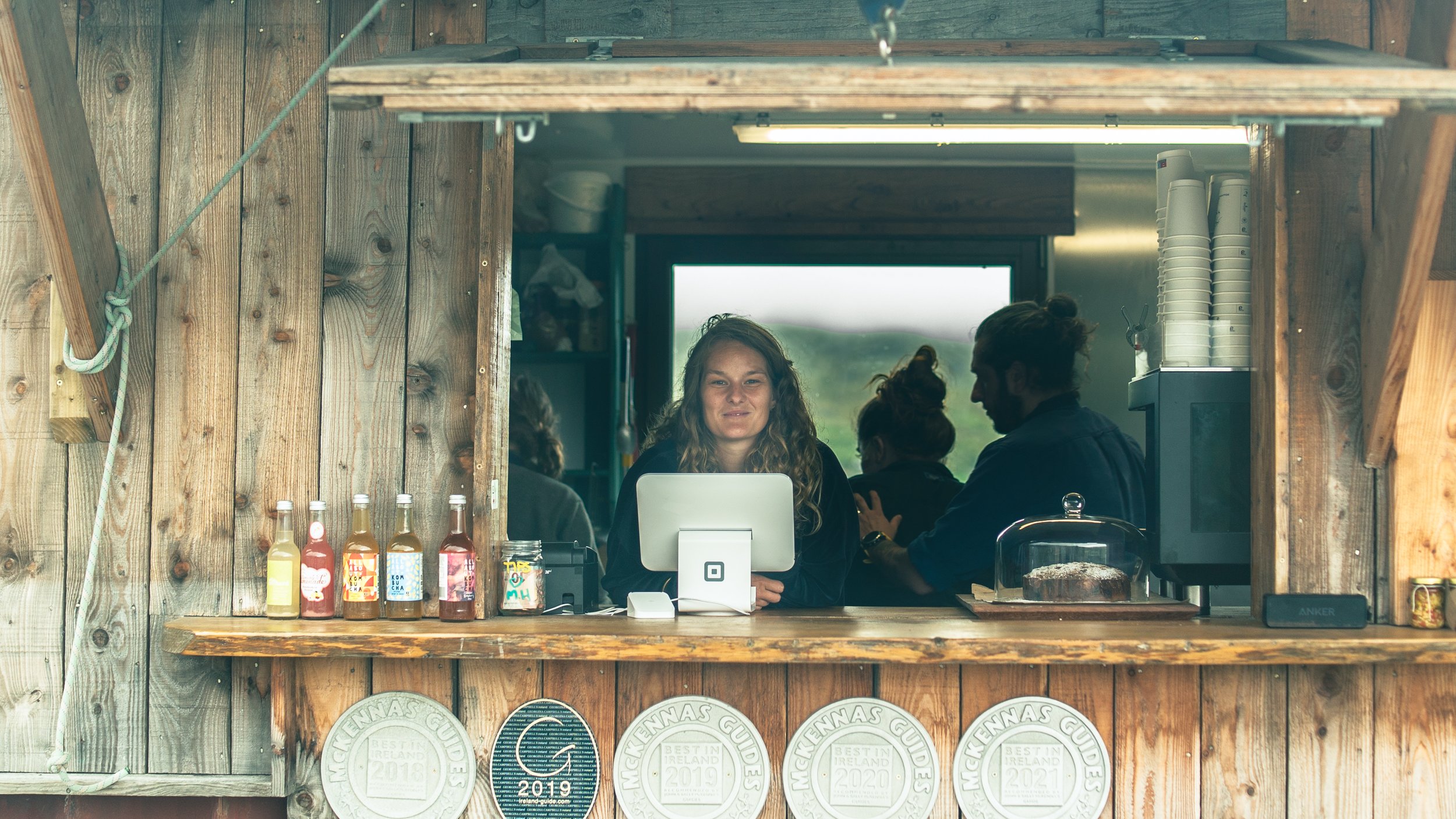 Find out how owners Kim Young, and her husband Reinaldo made a car park beside Killary Fjord on the west coast of Ireland, a mecca for outside eating and exceptional homemade food.