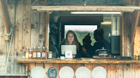 Find out how owners Kim Young, and her husband Reinaldo made a car park beside Killary Fjord on the west coast of Ireland, a mecca for outside eating and exceptional homemade food.