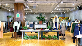 store layout design example from a clothing retailer