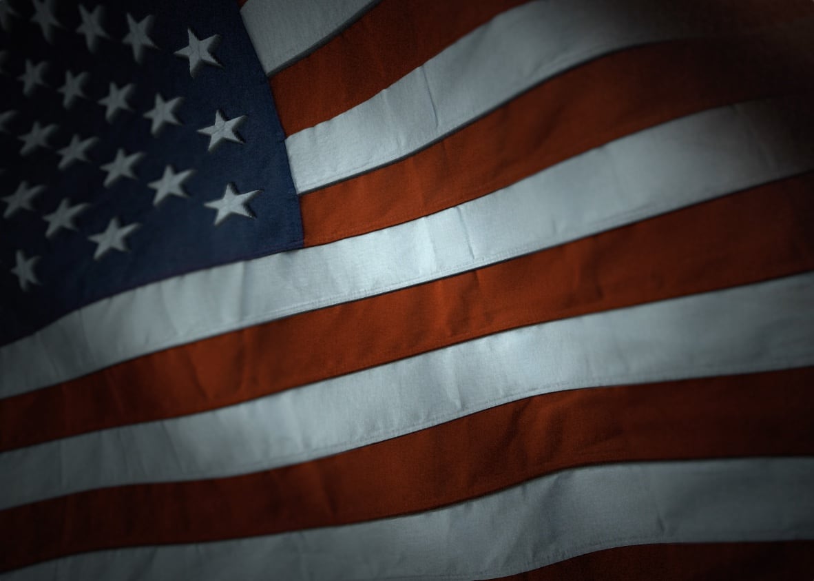 american flag background