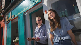 Frank & Emily outside Koko Kinsale