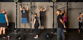Image of people working out in SEYA Crossfit & Wellness in Baltimore