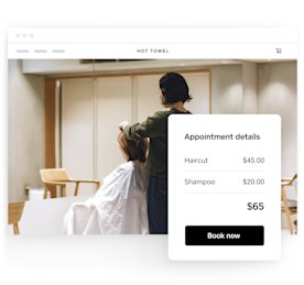 Hot Towel salon online appointment booking