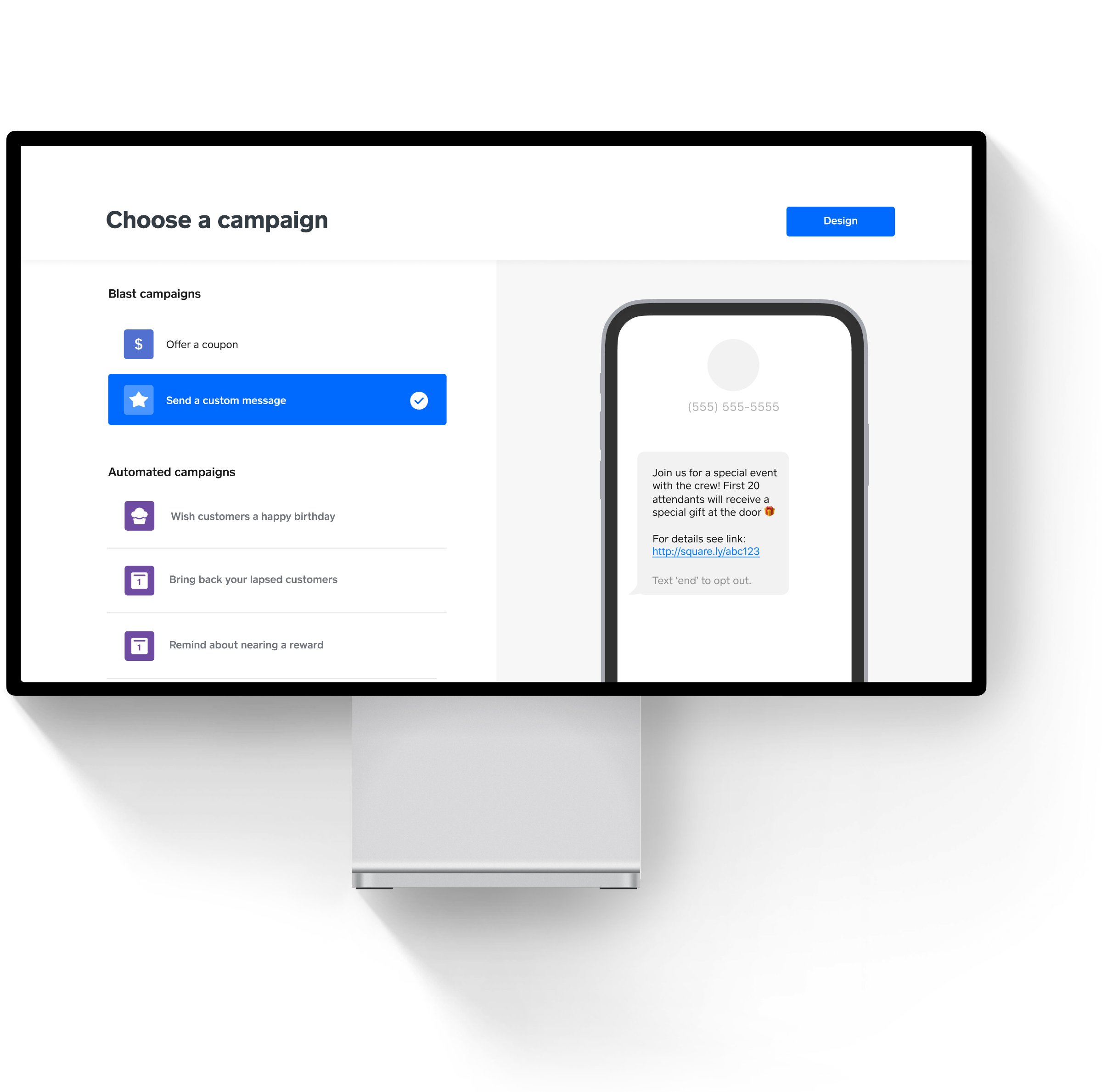 Campaña de marketing por mensaje de texto