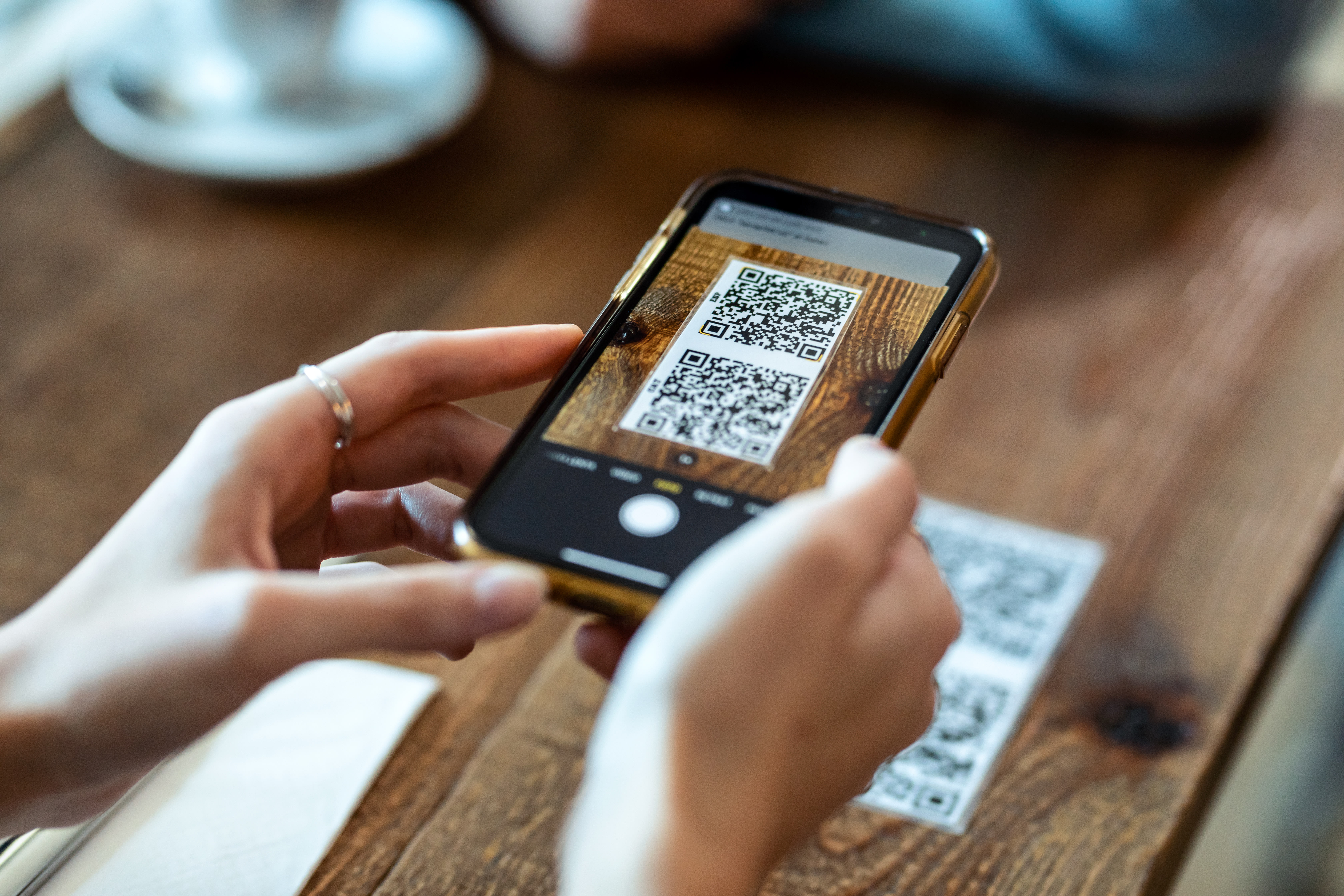 QR code ordering