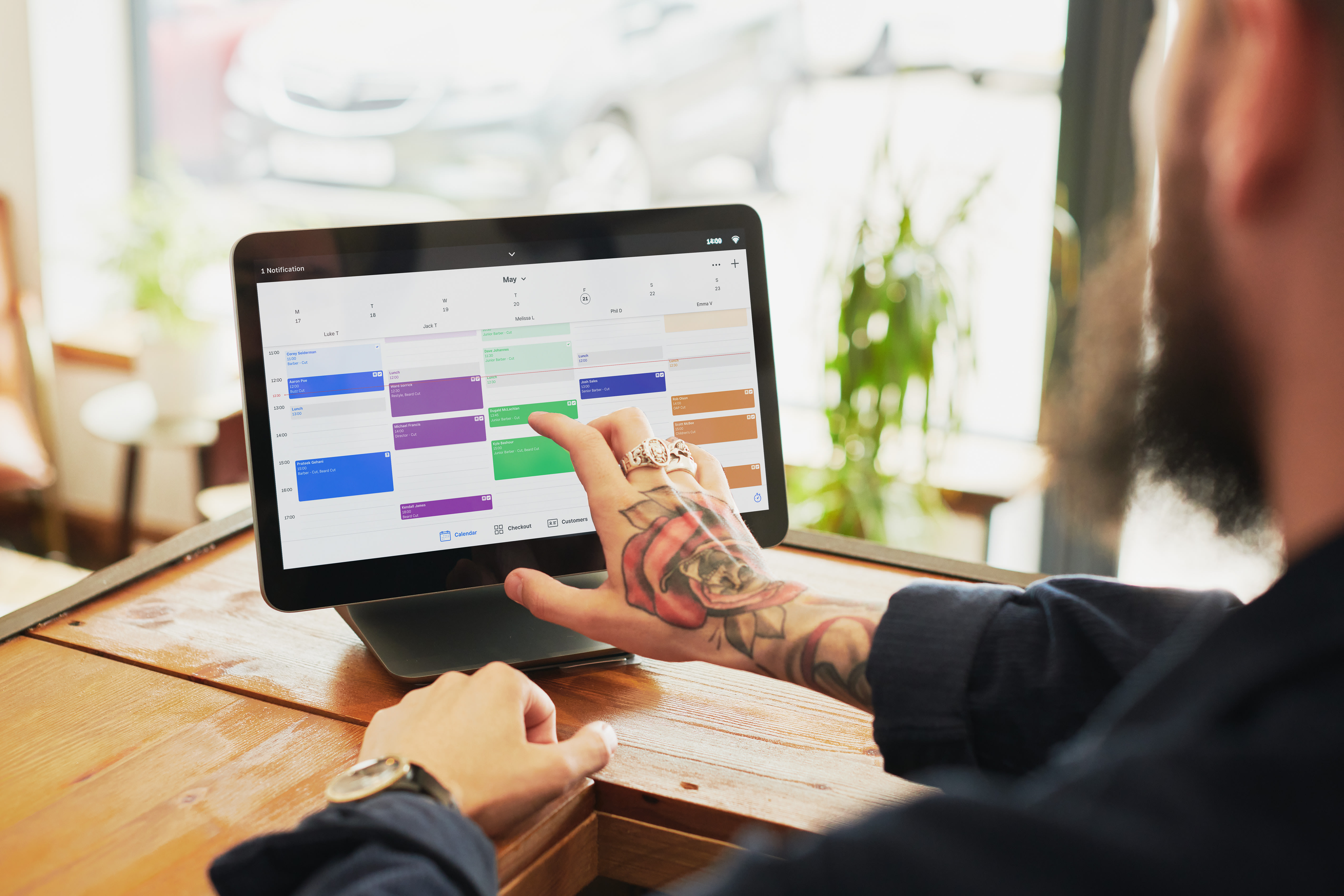 register appointments