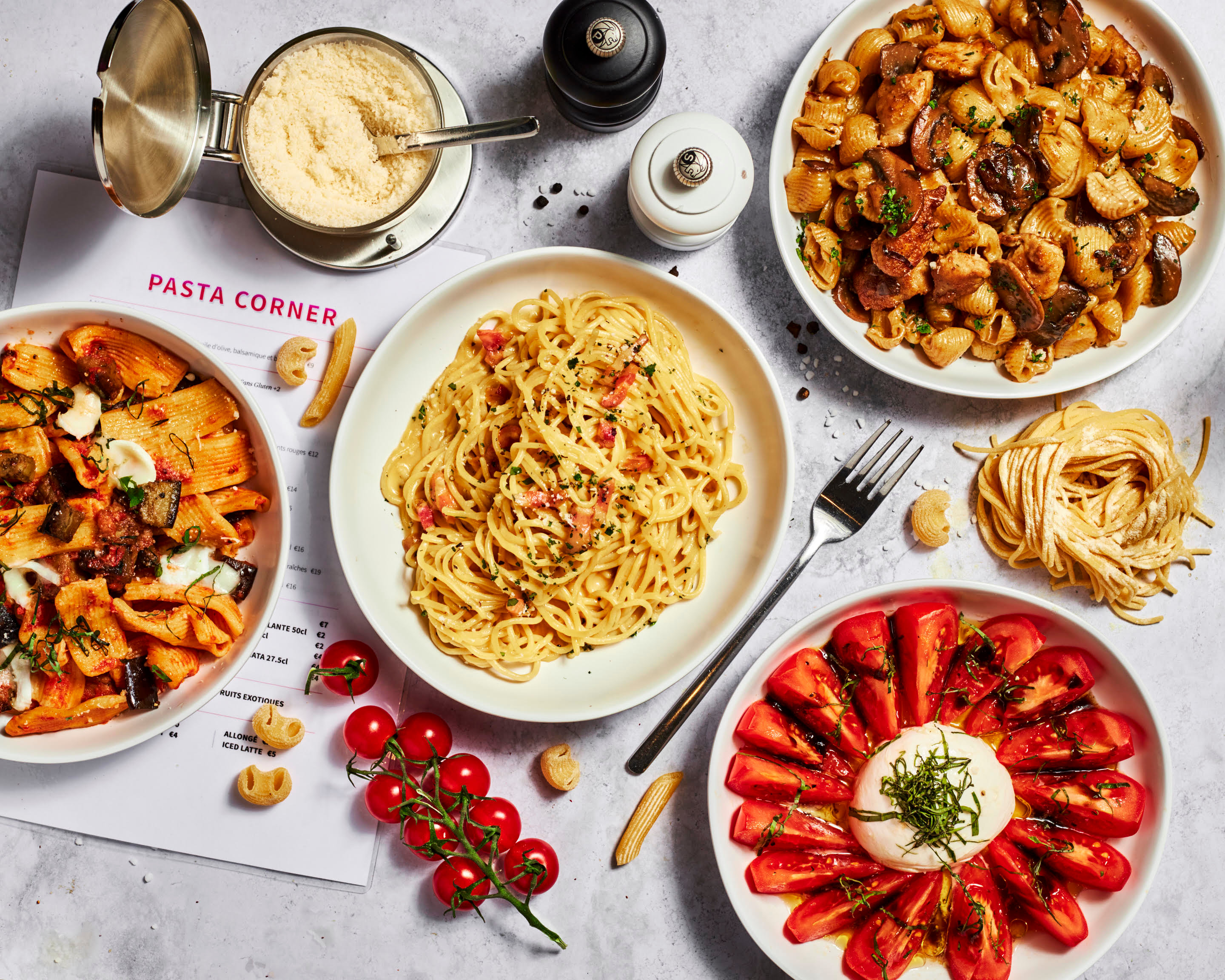 Jeu-concours Square x Pasta Corner règles officielles