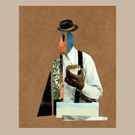 a photo illustration style collage