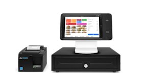 quick service heckler cash drawer combo