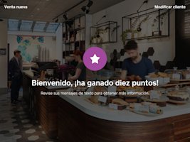 Square Loyalty welcome screen