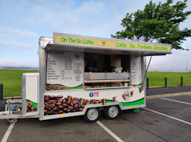 On the go coffee truck