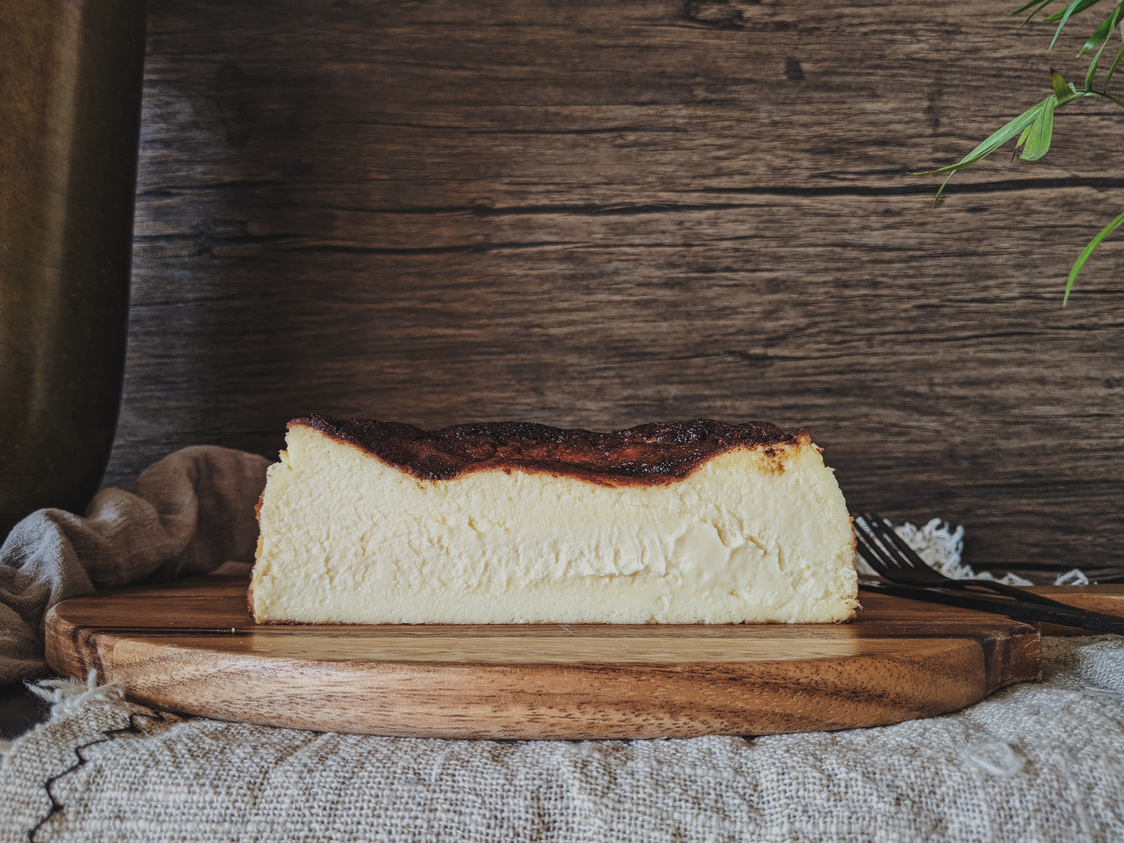 Coconut & Moo Moo's cheesecake