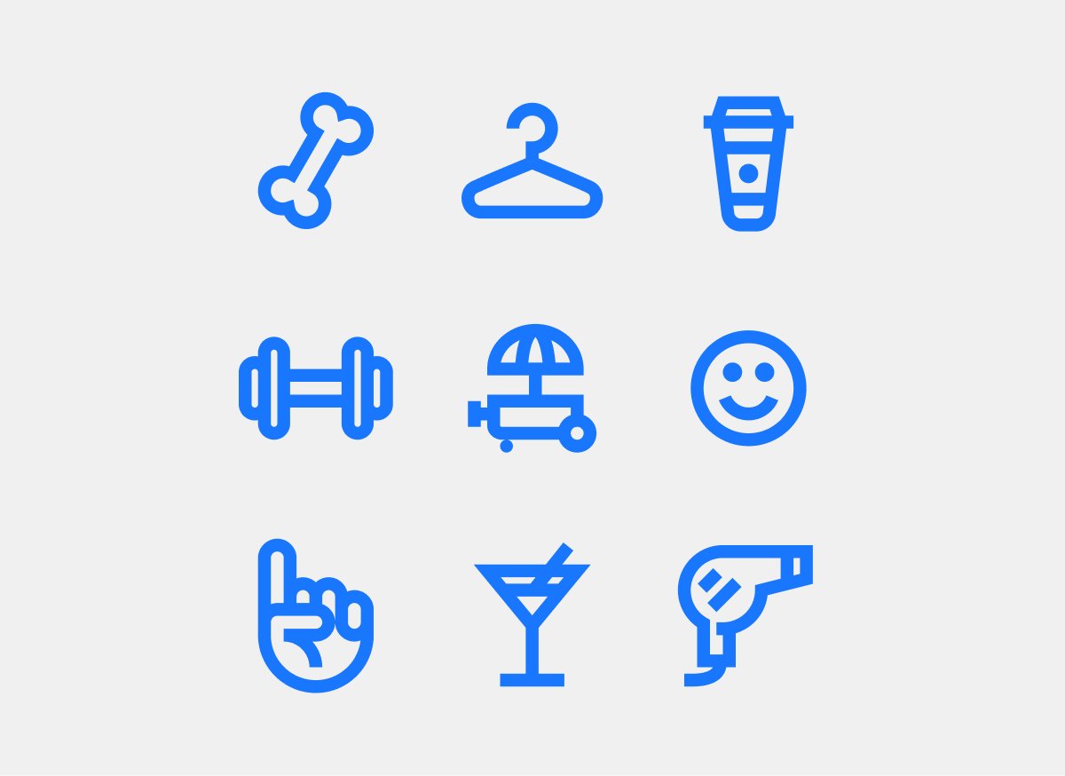 Square Online Icon Sets