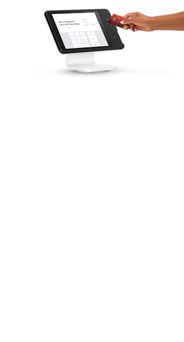 quick service loyalty stand