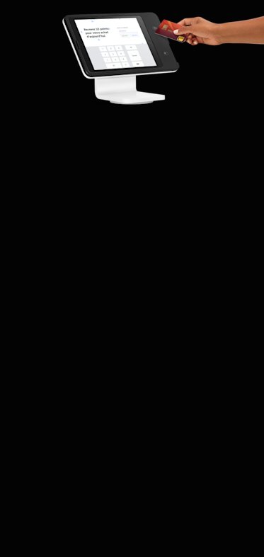 quick service loyalty stand