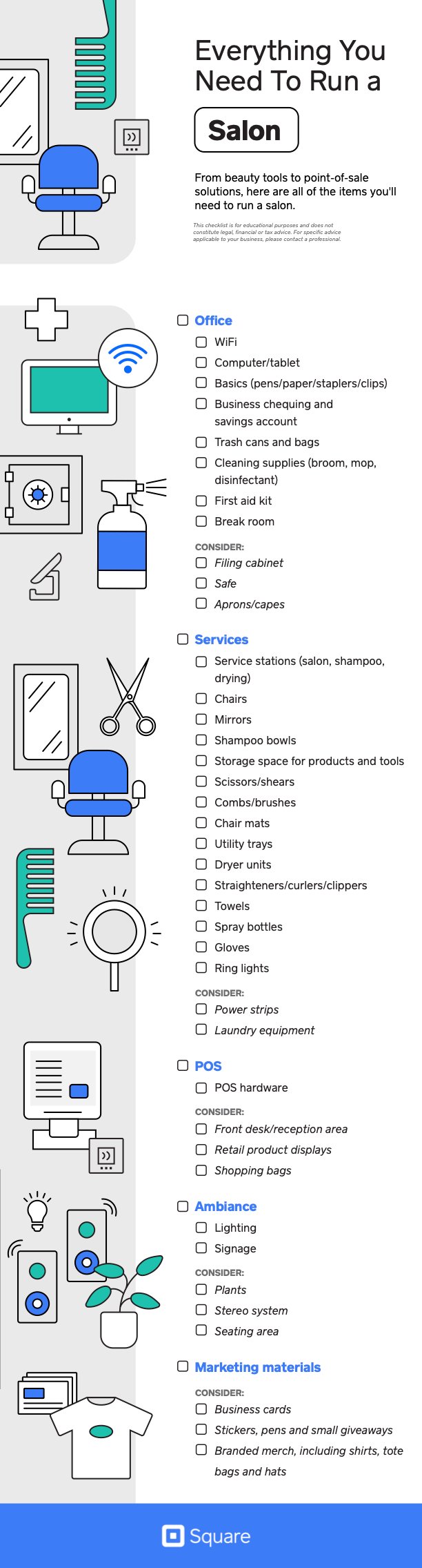 Square checklist CA-EN