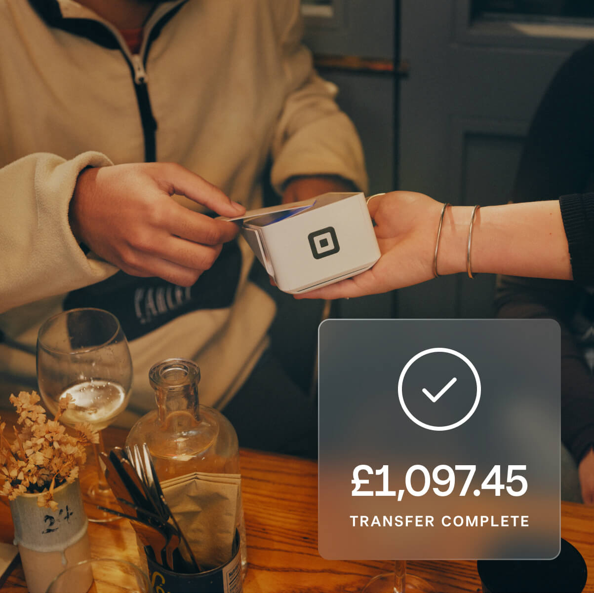 £1,097.45
TRANSFER COMPLETE